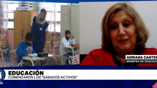 La ministra de Educación hizo una evaluación positiva de los Sábados Activos