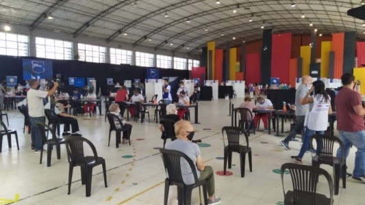 Solo habrá vacunación este miércoles contra el Covid en la Esquina Encendida