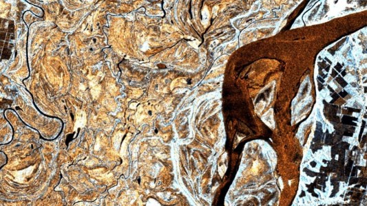 Los Satélites SAOCOM proveen información vital sobre la bajante del río Paraná