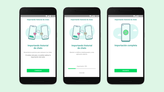 ¿Cómo pasar todos tus chats de WhatsApp de iOS a tu teléfono con Android?