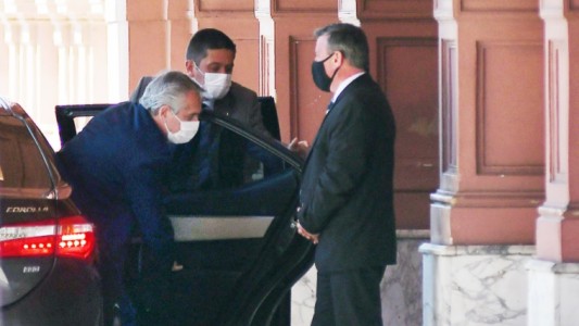 Fernández llegó a la Casa Rosada: expectativa por anuncio de cambios en el Gabinete