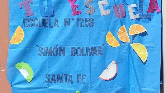 Pueden tener frutas y verduras todo el año: la Escuela Simón Bolívar pide un voto