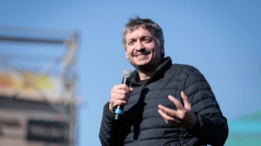 Máximo Kirchner: "La figura de Cristina siempre ha sido a favor de las instituciones"