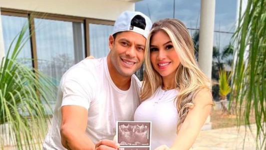 El jugador brasileño Hulk tendrá un hijo con la sobrina de su ex esposa