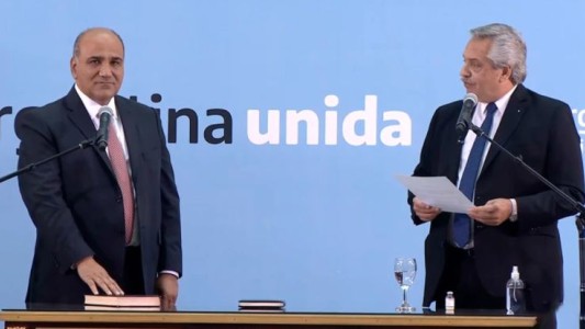 Juan Manzur: "Las diferencias del ámbito de la política están terminadas y zanjadas"