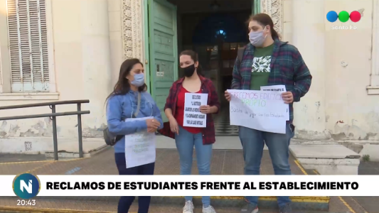 Estudiantes autoconvocados del Instituto Almirante Brown pidieron no volver a la presencialidad