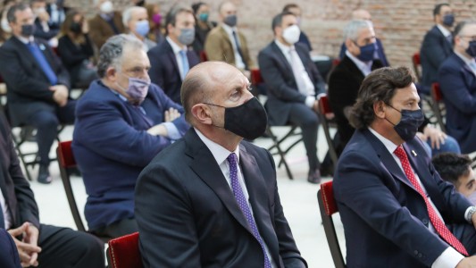 Perotti participó de la jura de los nuevos ministros y se reunió con De Pedro, Zabaleta y Aníbal Fernández