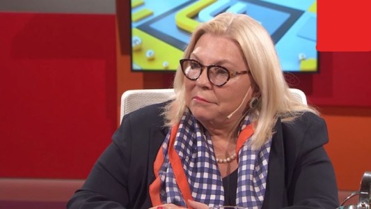 Carrió reeditó su vieja disputa con Aníbal Fernández: "Pacta con los narcos"