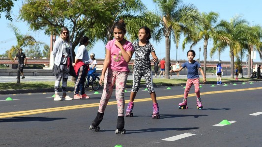 Este sábado regresa la calle recreativa en la Costanera