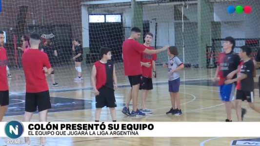 Colón presentó el plantel que competirá en la Liga Argentina de Básquet 2021/22