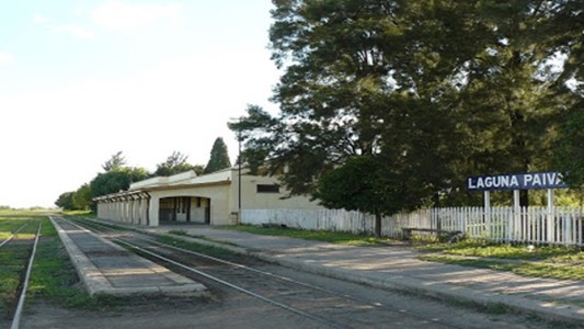 Laguna Paiva, revolucionada con la vuelta del tren