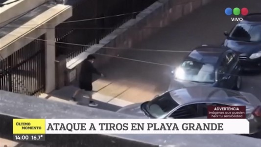 Video: atacó a tiros a un auto porque tapaba el ingreso a un garaje y terminó detenido