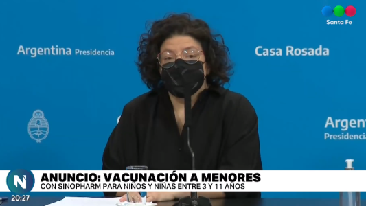 Coronavirus: confirman la aprobación de la vacuna Sinopharm para niños de entre 3 y 11 años
