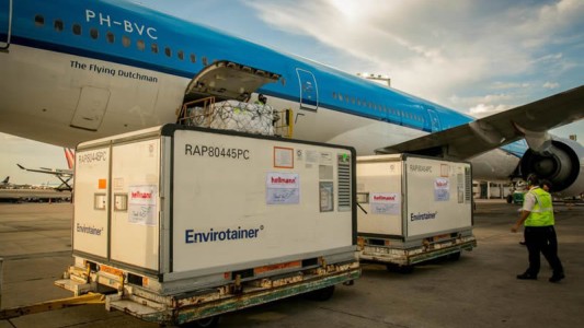 Este lunes llegan más de 1 millón de vacunas Sinopharm para completar el contrato por 24 millones de dosis