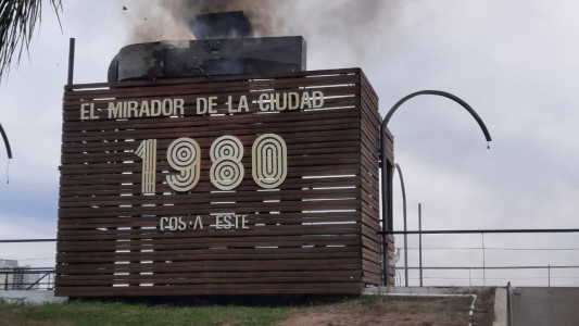 Se incendió un restaurante de la costanera, pero nadie resultó herido