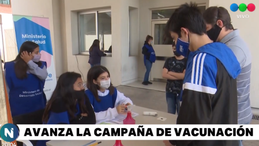 Solo se inscribió el 30% del total de menores de 3 a 11 años para vacunarse en la provincia