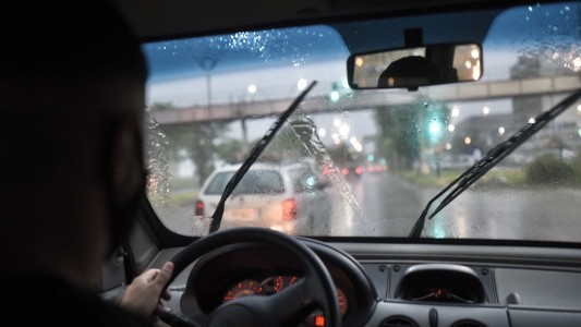 Informe de lluvias en la capital: casi 30 milímetros en el centro de la ciudad