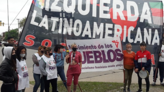 El Polo Obrero y la izquierda cortan el acceso a la ciudad en Perón e Iturraspe