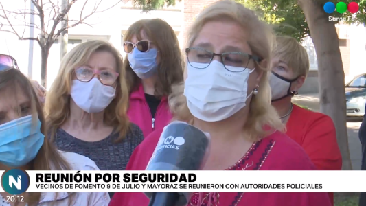 Vecinales se reunieron con autoridades de la Seccional 11° por reiterados hechos de inseguridad