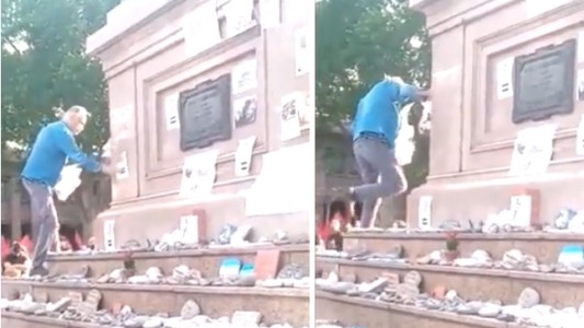 De Pedro criticó la vandalización del memorial de víctimas del covid: "Están equivocados"