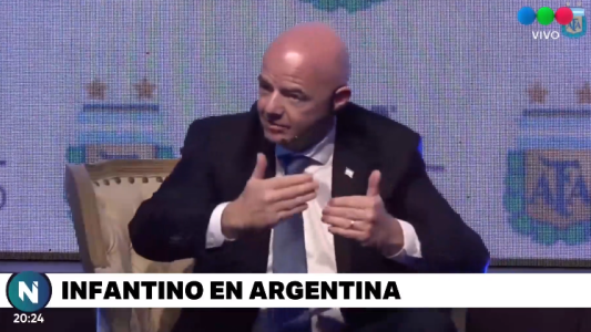 Infantino sobre los mundiales cada dos años: "algo tiene que cambiar, todas las ideas son bienvenidas"