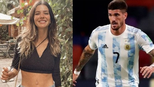 Rodrigo De Paul negó una aventura con "La China" Suárez: "No la vi en mi vida"