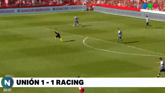 Unión repartió puntos ante Racing