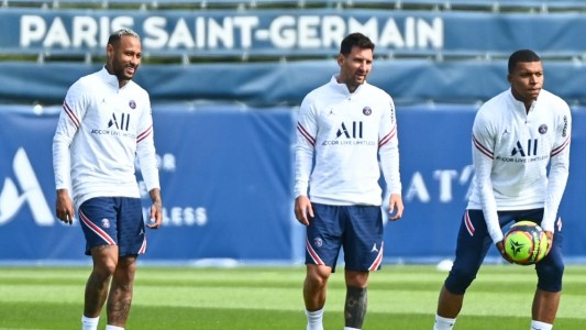 Pochettino admitió que tuvo un "problema" con Mbappé y Neymar por decir que Messi "merece el Balón de Oro"