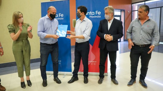 Perotti y De Pedro se reunieron con empresas del Parque Industrial de Sauce Viejo