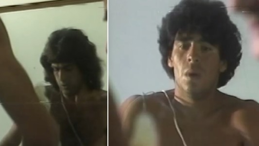 Maradona y Kempes juntos: así se preparaban para el Mundial 1982