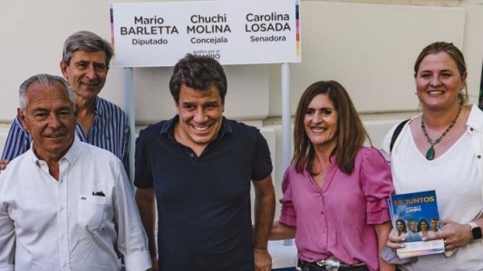 Facundo Manes respaldó la lista de concejales que encabeza Chuchi Molina