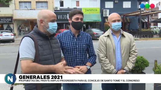 Garibaldi: "queremos plantear por Ley la construcción del puente Santa Fe-Santo Tomé"