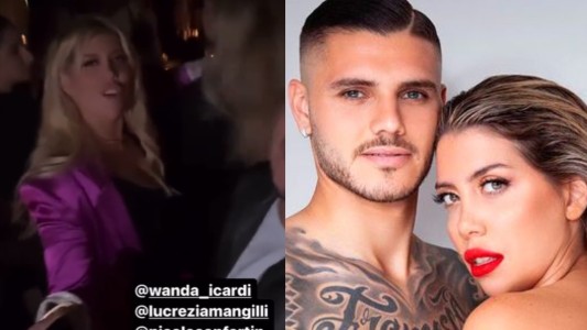 Indirecta para Icardi: desde Milán y con amigos, Wanda cantó "Felices los 4"