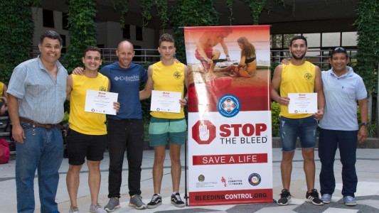 Más de 90 guardavidas se capacitaron internacionalmente en reanimación y trauma