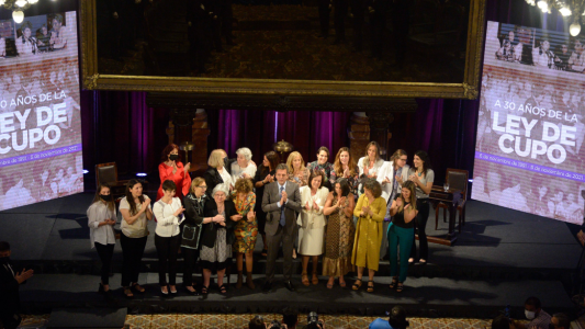30 años del cupo femenino: la Cámara de Diputados homenajeó a las protagonistas del hito histórico