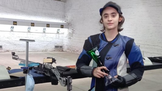 Fue a probar suerte y ganó: Santa Fe tiene su Campeona Sudamericana de Tiro