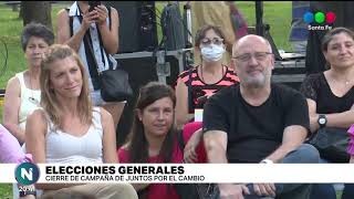 Juntos por el Cambio realizó el cierre de campaña