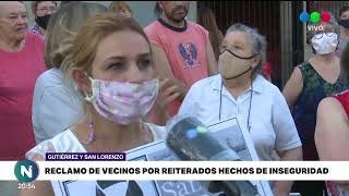 Inseguridad: vecinos reclaman presencia policial