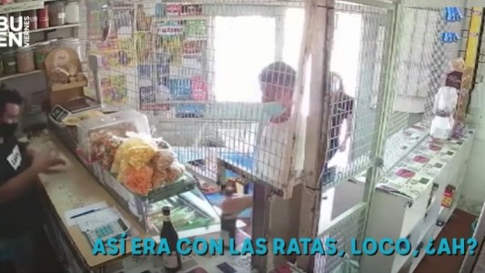 Video: tras quejarse por la inseguridad, le robó