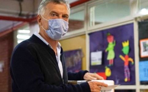 "Espero que cada argentino tenga trabajo", señaló Macri tras votar en Palermo