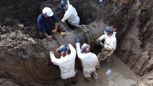 Corte de agua en la zona norte: el servicio se normalizará sobre el mediodía del miércoles