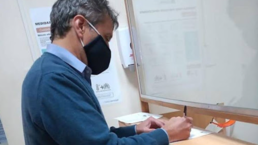 Rincón: Aún sin números finales el intendente felicitó a Andrés Soperez