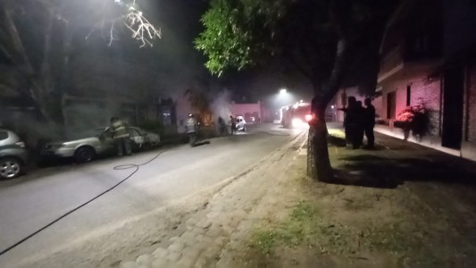 El accionar de los quemacoches también impactó en locales de la zona