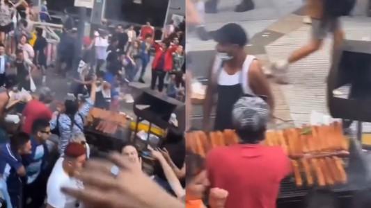 Perlitas de la Marcha del Orgullo: choripaneros se sumaron al pogo de "It's Raining Men"