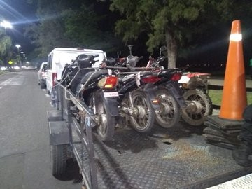 Operativo móvil para prevenir picadas en la Costanera