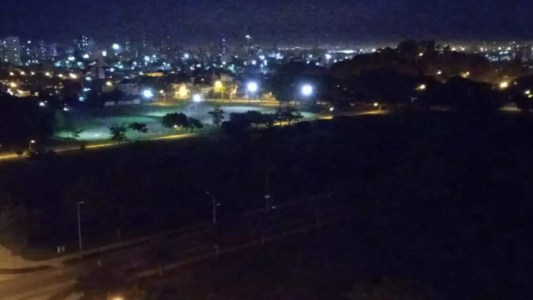 Advierten que el 60% de las luminarias del Parque Federal no funcionan