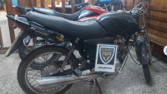 Recuperaron tres motos robadas en diferentes operativos