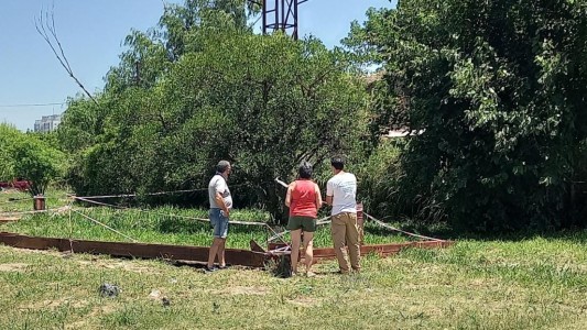 Vandalizaron una estructura ferroviaria histórica del Parque Federal