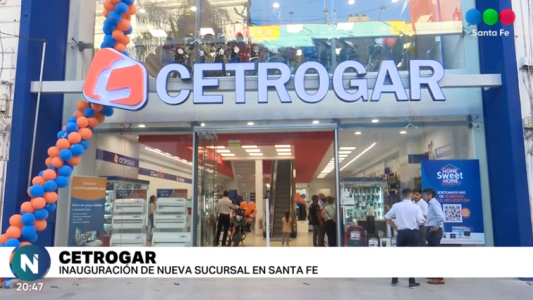 Cetrogar se instala en Santa Fe con un moderno local de dos pisos
