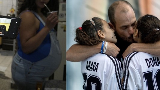 Nació Diego, hermano de las mellizas Mara y Dona